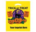 Yellow Halloween Trick or Treat Bags