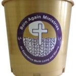 Church Offering Buckets with Logo